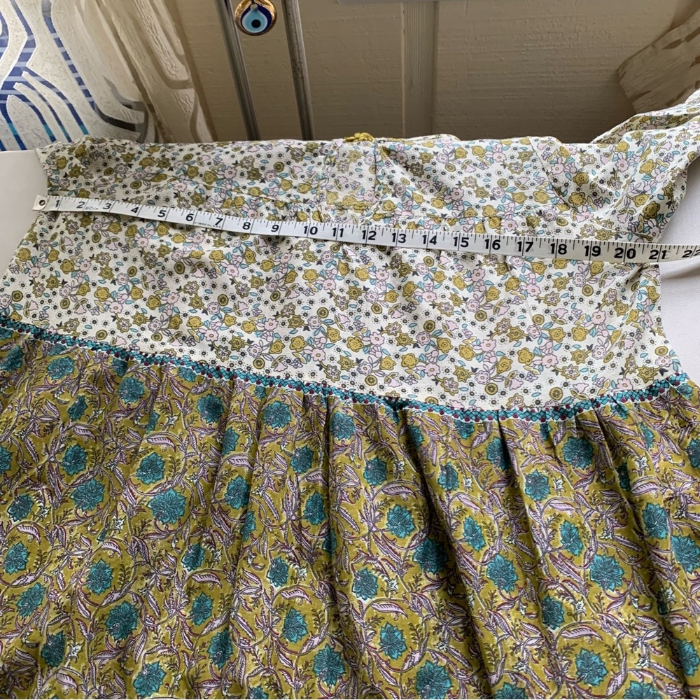 Natural Life cotton floral multicolor printed maxi oversized Boho dress size S - Picture 4 of 13